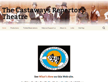Tablet Screenshot of castawaystheatre.org